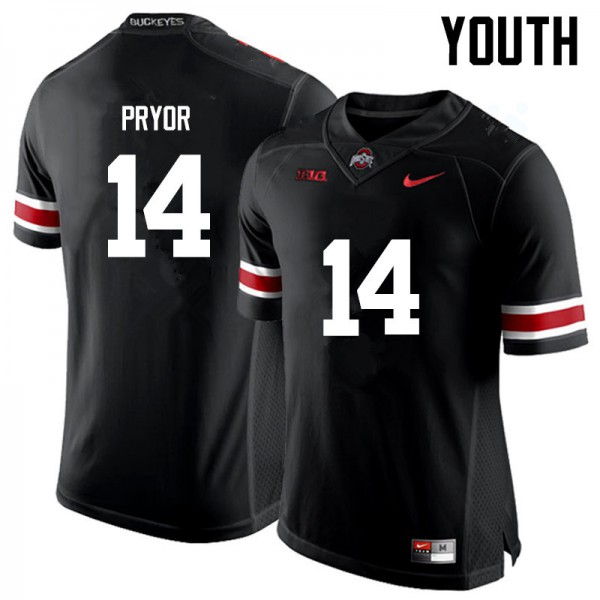 Ohio State Buckeyes #14 Isaiah Pryor Youth Stitched Jersey Black